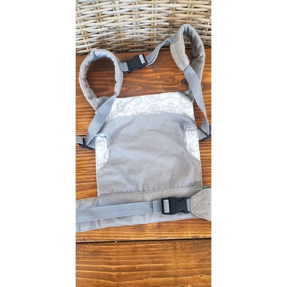Angel Shine Gray Tan Doll Carrier Embroidery Adjustable Straps Toy Accessory - Picture 9 of 9